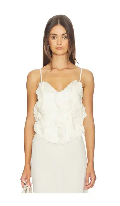Kim Shui Emma Lace Up Bustier Top | Thumbnail 1
