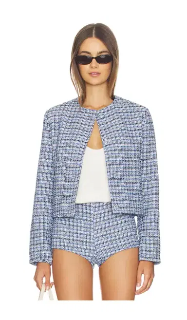Milkwhite Tweed Jacket | Thumbnail 1 Milkwhite Tweed Jacket | Thumbnail 1