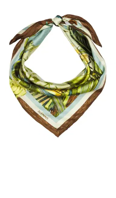 ALÉMAIS Toucan Tango Silk Scarf | Thumbnail 2