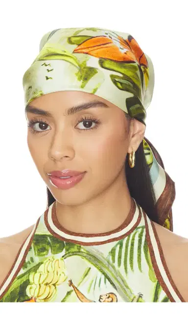 ALÉMAIS Toucan Tango Silk Scarf | Thumbnail 1