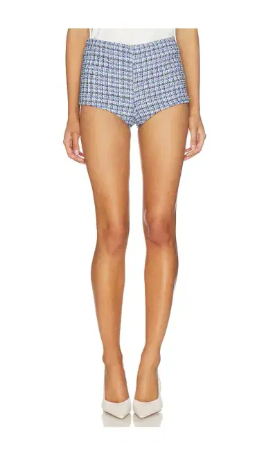 Milkwhite Tweed Shorts | Thumbnail 1 Milkwhite Tweed Shorts | Thumbnail 1