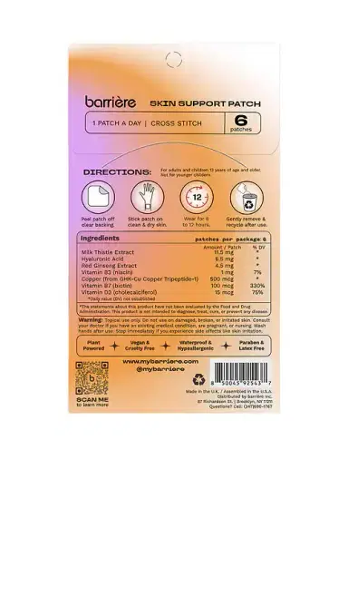 barrière Skin Support Patch 6 Pack | Thumbnail 2 barrière Skin Support Patch 6 Pack | Thumbnail 2