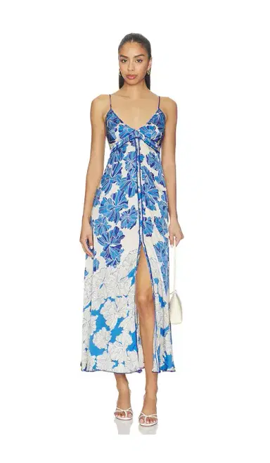 Poupette St Barth Denise Long Dress | Thumbnail 1 Poupette St Barth Denise Long Dress | Thumbnail 1