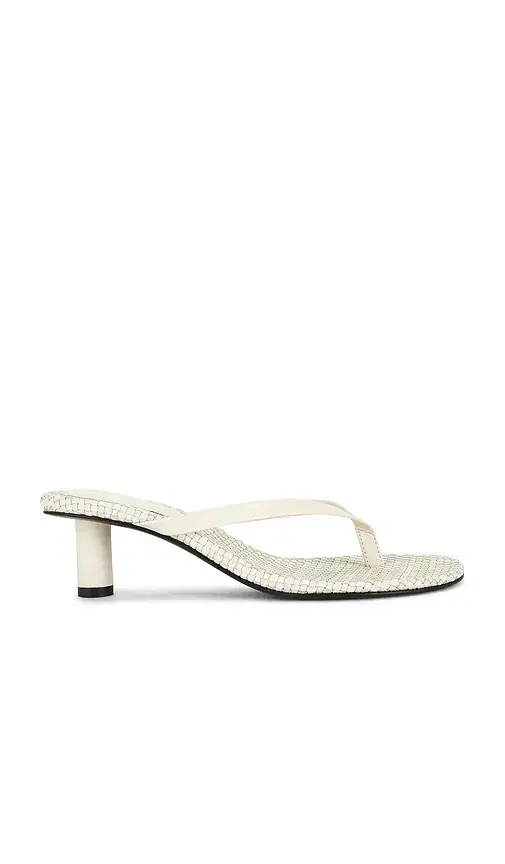 Woven Thong Heel
