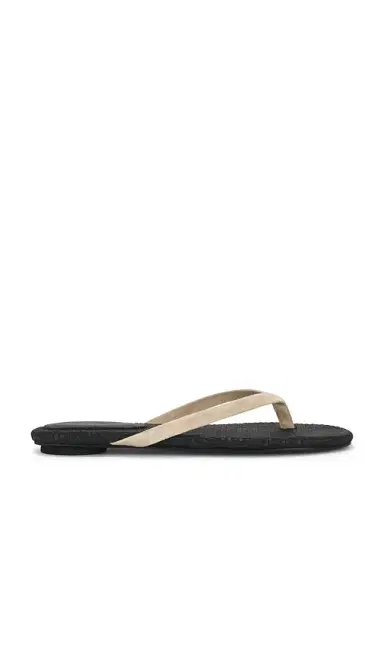 St. Agni Suede Woven Flip Flop | Thumbnail 1