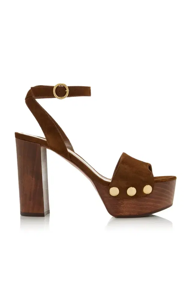 Gianvito Rossi Ardéa Suede Platform Sandals
