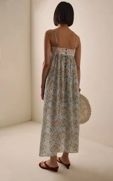 Boteh Kynthos Cotton-Blend Maxi Dress | Thumbnail 4