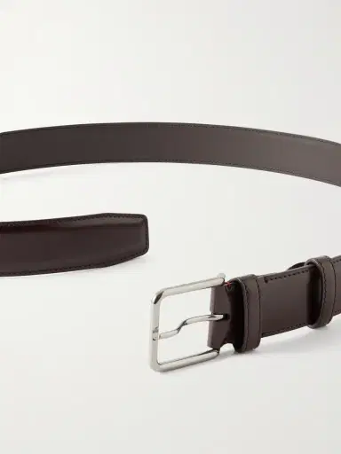 Loro Piana 3.2cm Monterey Leather Belt - Men | Thumbnail 2 Loro Piana 3.2cm Monterey Leather Belt - Men | Thumbnail 2