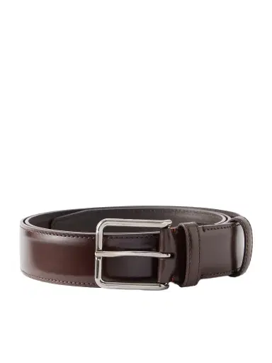 Loro Piana 3.2cm Monterey Leather Belt - Men | Thumbnail 1 Loro Piana 3.2cm Monterey Leather Belt - Men | Thumbnail 1