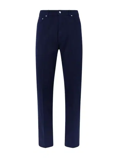 dunhill Tapered Cotton-Blend Twill Trousers - Men | Thumbnail 1 dunhill Tapered Cotton-Blend Twill Trousers - Men | Thumbnail 1