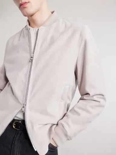 MR P. Suede Bomber Jacket - Men | Thumbnail 5 MR P. Suede Bomber Jacket - Men | Thumbnail 5