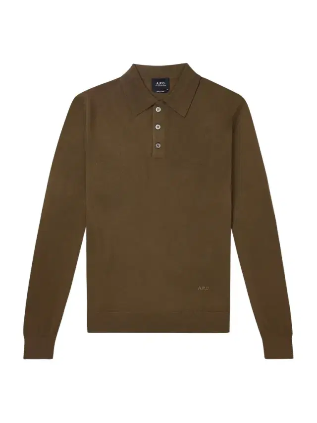 A.P.C. Wool Polo Shirt - Men