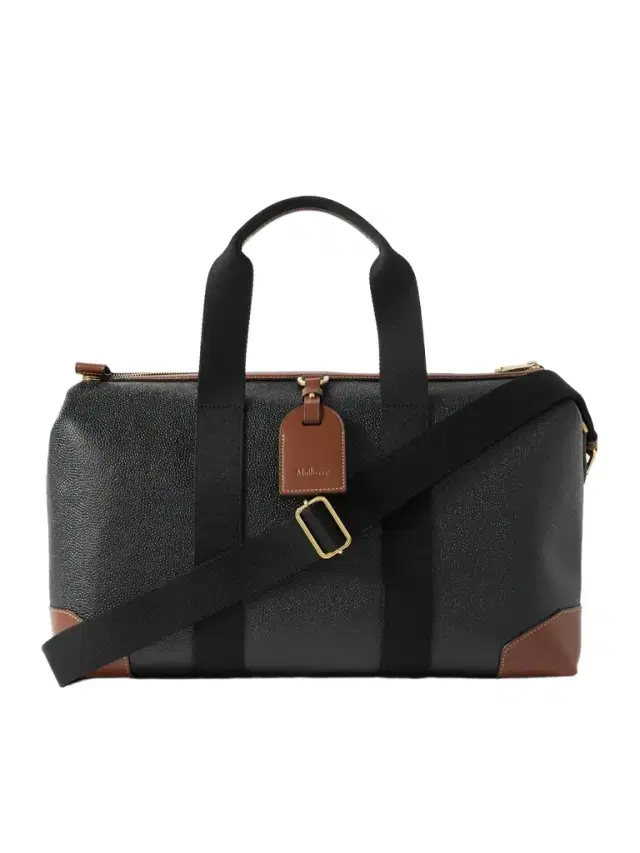 Heritage Day Clipper Small Leather-Trimmed Scotchgrain Weekend Bag - Men