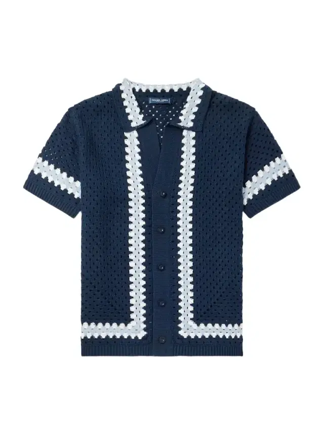 Pinto Crocheted Cotton Shirt - Men