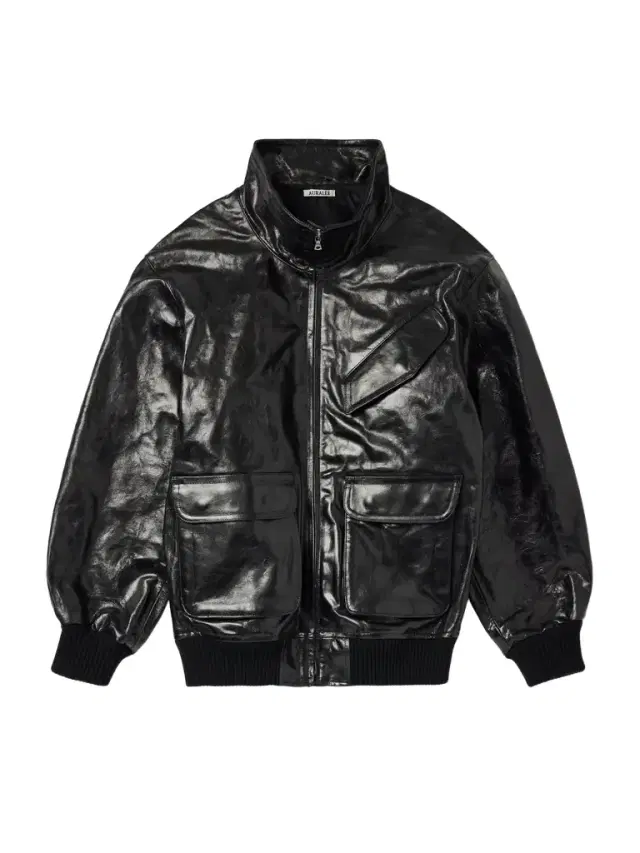 Leather Blouson Jacket - Men