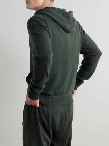 MR P. Wool and Cashmere-Blend Zip-Up Hoodie - Men | Thumbnail 3 MR P. Wool and Cashmere-Blend Zip-Up Hoodie - Men | Thumbnail 3
