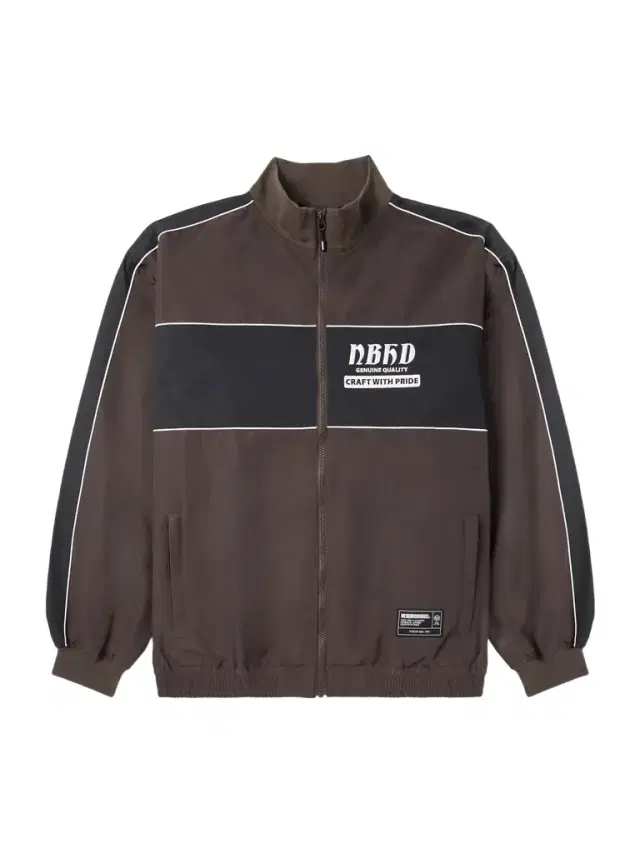 Logo-Embroidered Two-Tone Cotton-Blend Track Jacket - Men