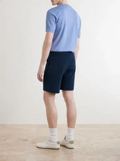Altea Straight-Leg Cotton-Terry Bermuda Shorts - Men | Thumbnail 4 Altea Straight-Leg Cotton-Terry Bermuda Shorts - Men | Thumbnail 4