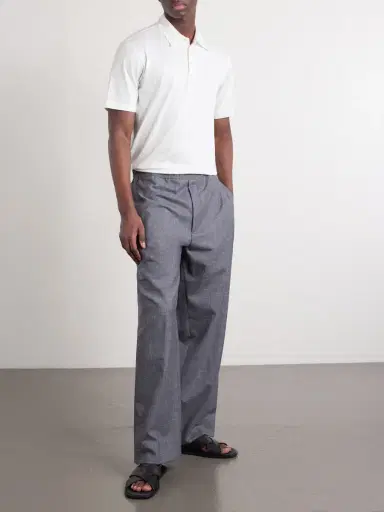 Slowear Cotton and Silk-Blend Jersey Polo Shirt - Men | Thumbnail 2