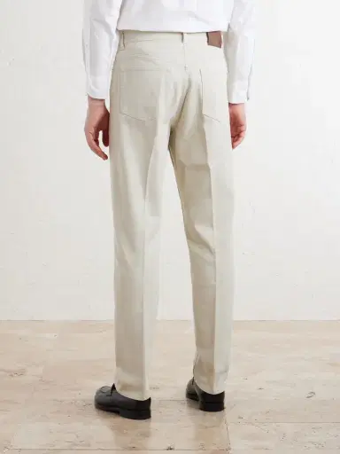 dunhill Tapered Cotton-Blend Twill Trousers - Men | Thumbnail 4 dunhill Tapered Cotton-Blend Twill Trousers - Men | Thumbnail 4