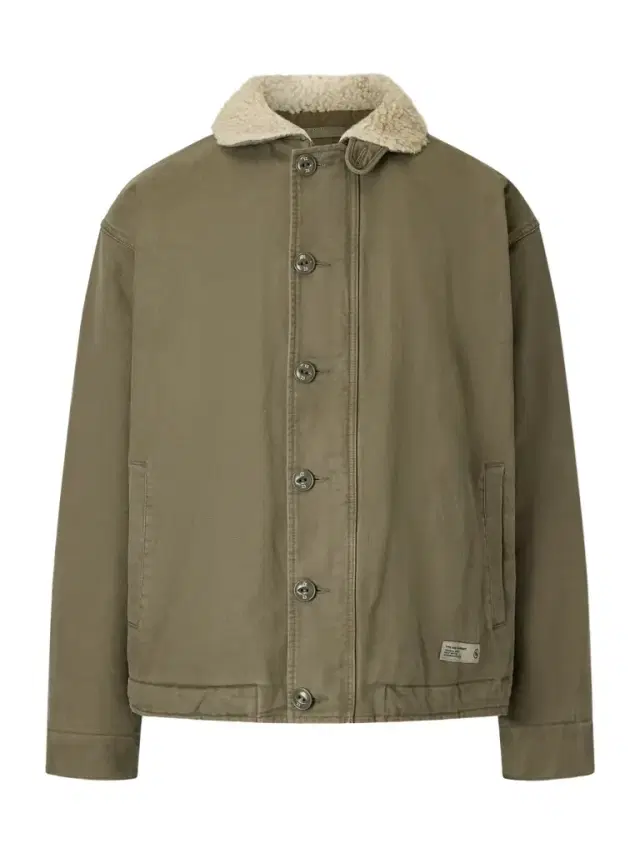 Neighborhood N-1 Fleece-Trimmed Logo-Print Padded Cotton Jacket - Men