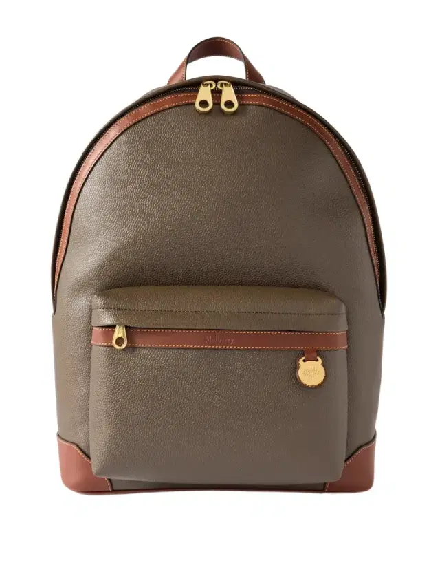 Heritage Leather-Trimmed Eco Scotchgrain Backpack - Men