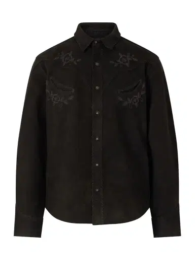 RRL Embroidered Suede Jacket - Men | Thumbnail 1 RRL Embroidered Suede Jacket - Men | Thumbnail 1