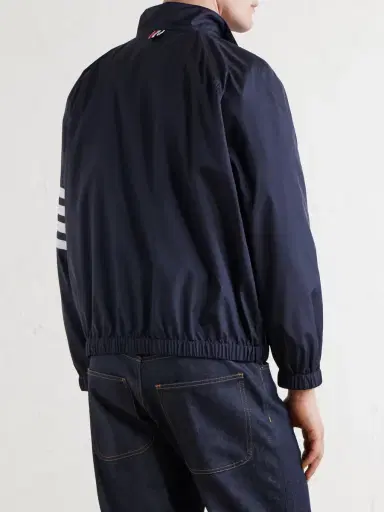 Thom Browne Striped Ripstop Track Jacket - Men | Thumbnail 4