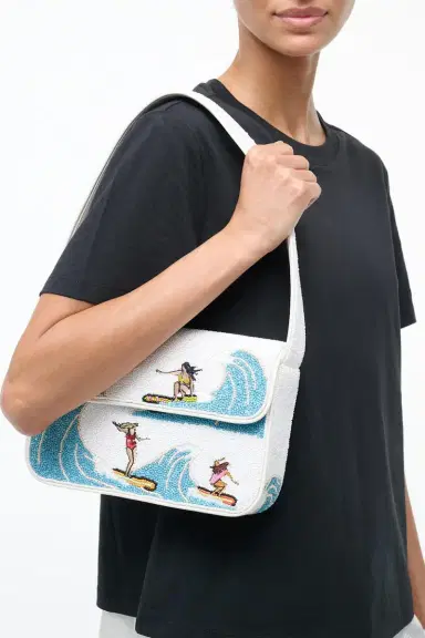 Staud Tommy Beaded Bag - Surf Babes | Thumbnail 2 Staud Tommy Beaded Bag - Surf Babes | Thumbnail 2