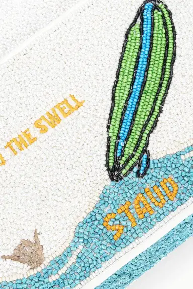 Staud Tommy Beaded Bag - Surf Babes | Thumbnail 7 Staud Tommy Beaded Bag - Surf Babes | Thumbnail 7
