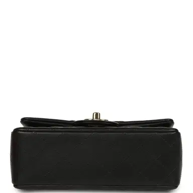 Chanel Chanel Mini Classic Rectangular Flap Bag Black Lambskin Light Gold Hardware | Thumbnail 6 Chanel Chanel Mini Classic Rectangular Flap Bag Black Lambskin Light Gold Hardware | Thumbnail 6