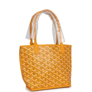 goyard Goyard Goyardine Yellow Anjou Mini Bag Palladium Hardware | Thumbnail 2