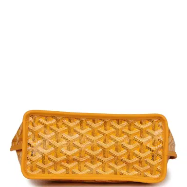 goyard Goyard Goyardine Yellow Anjou Mini Bag Palladium Hardware | Thumbnail 6