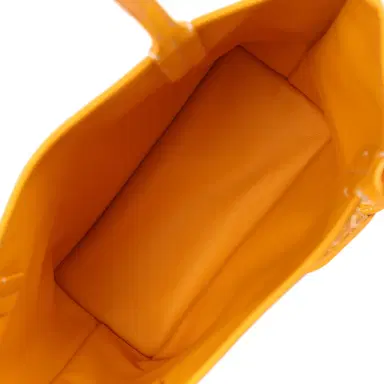 goyard Goyard Goyardine Yellow Anjou Mini Bag Palladium Hardware | Thumbnail 8