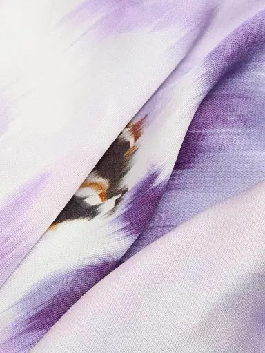 A.L.C. Women's Skylar Abstract-Print Gown - Lilac Multi - Size 14 | Thumbnail 7