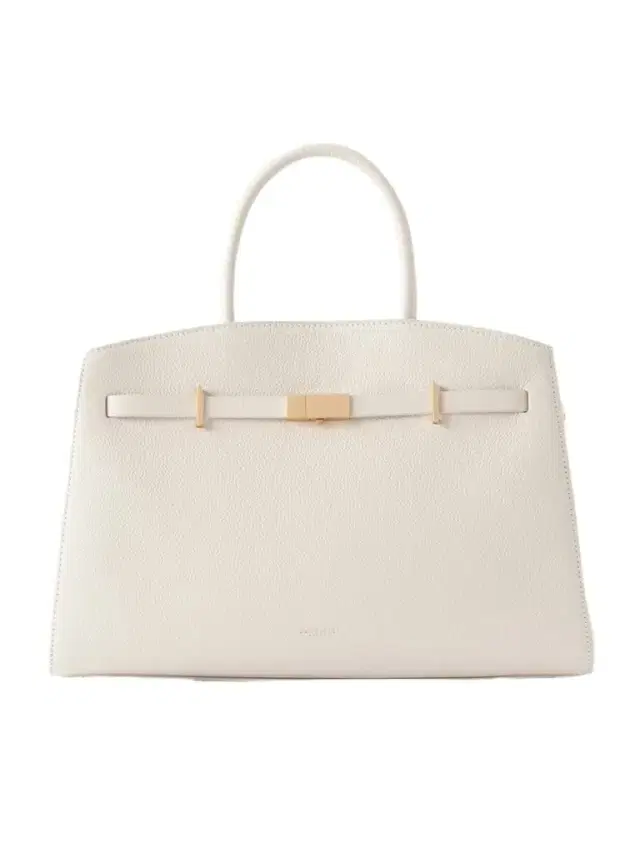 The Hudson Midi Textured-leather Tote