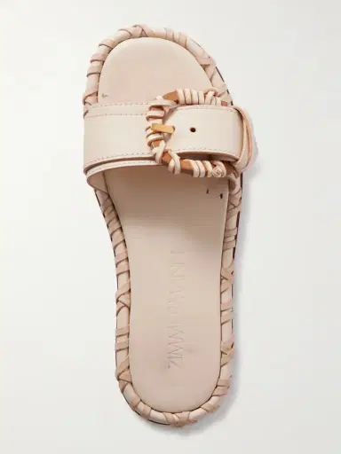 Zimmermann Alchemy Buckled Leather Slides | Thumbnail 5
