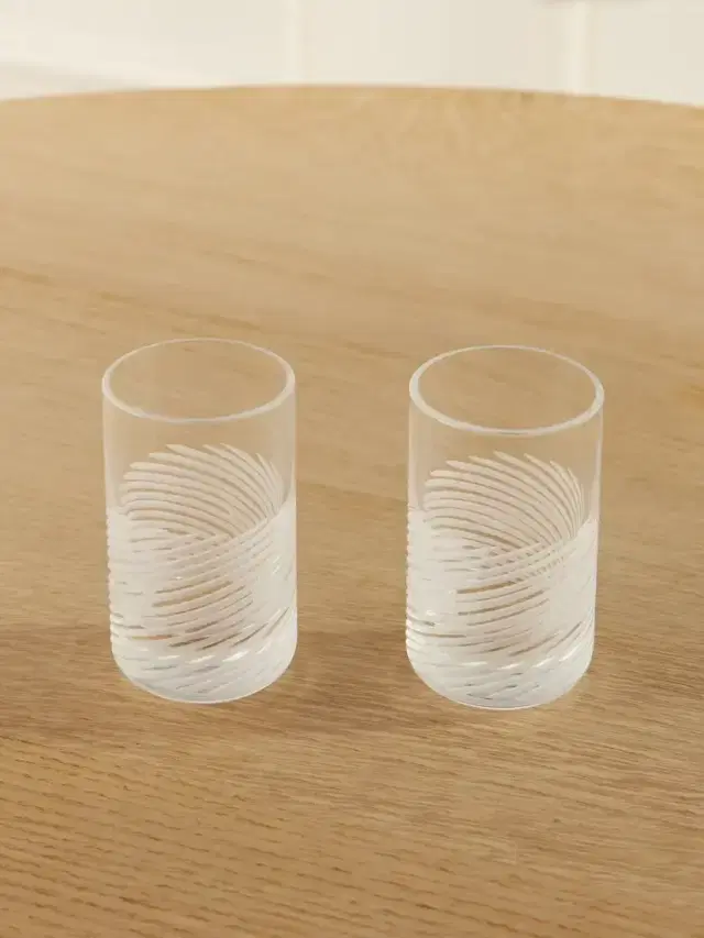 Brunello Cucinelli Set Of Two Whisky Glasses
