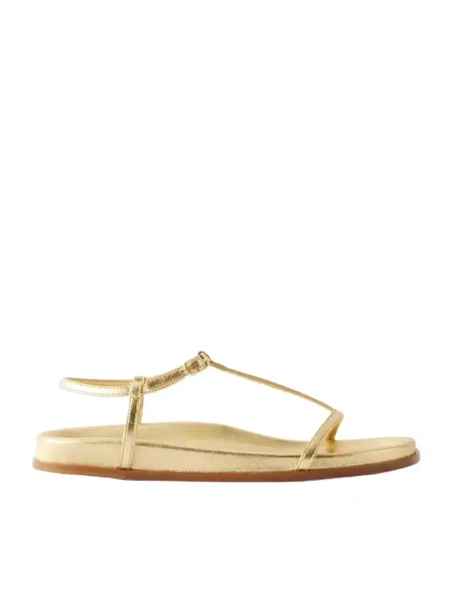 Aya Metallic-leather Sandals