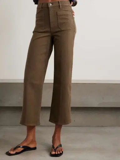 Frame Anchor Cotton-blend Straight-leg Pants | Thumbnail 3 Frame Anchor Cotton-blend Straight-leg Pants | Thumbnail 3
