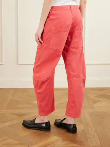 Nili Lotan Shon Cotton-blend Twill Tapered Pants | Thumbnail 4