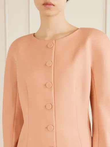 Chloé Wool-crepe Jacket | Thumbnail 4 Chloé Wool-crepe Jacket | Thumbnail 4