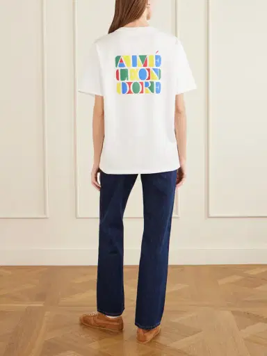 Aimé Leon Dore Printed Cotton-jersey T-shirt | Thumbnail 4