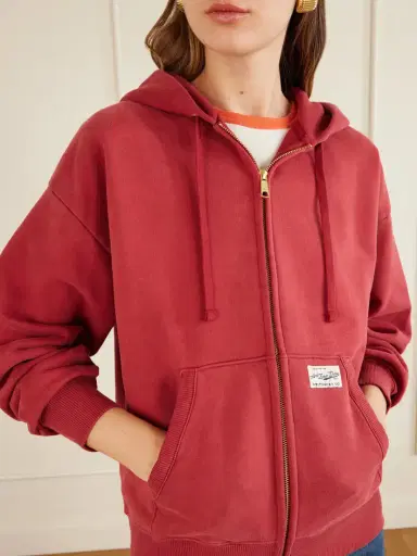 Aimé Leon Dore Full-zip Cotton Hoodie | Thumbnail 5