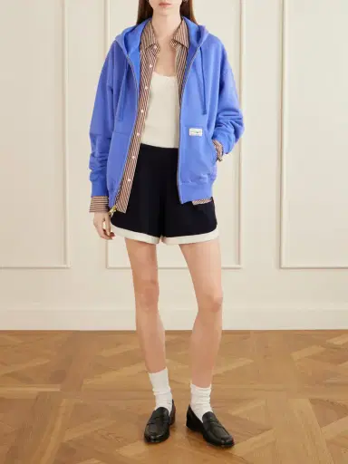 Aimé Leon Dore Appliquéd Cotton-jersey Hoodie | Thumbnail 2