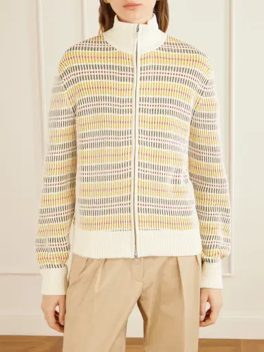 Aimé Leon Dore Cotton Zip Cardigan | Thumbnail 3 Aimé Leon Dore Cotton Zip Cardigan | Thumbnail 3