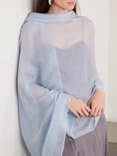 Arch4 Fringed Cashmere Scarf | Thumbnail 2 Arch4 Fringed Cashmere Scarf | Thumbnail 2