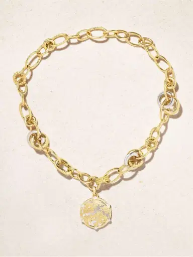 Foundrae Resilience Menagerie 18-karat Yellow And White Gold Diamond Necklace | Thumbnail 4 Foundrae Resilience Menagerie 18-karat Yellow And White Gold Diamond Necklace | Thumbnail 4