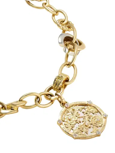 Foundrae Resilience Menagerie 18-karat Yellow And White Gold Diamond Necklace | Thumbnail 1 Foundrae Resilience Menagerie 18-karat Yellow And White Gold Diamond Necklace | Thumbnail 1