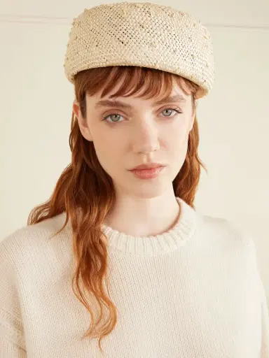 Gigi Burris The Lauren Pillbox Straw Hat | Thumbnail 2 Gigi Burris The Lauren Pillbox Straw Hat | Thumbnail 2
